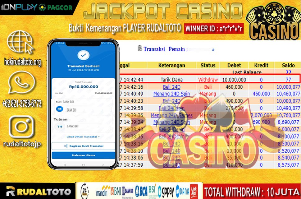 Prediksi Rudaltoto Situs Toto Togel Online