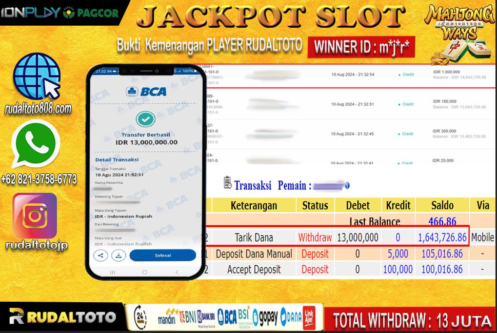 Prediksi Rudaltoto Situs Toto Togel Online